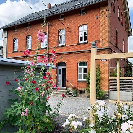 Bahnhof Frauenstein Wartehalle Exteriér fotografie